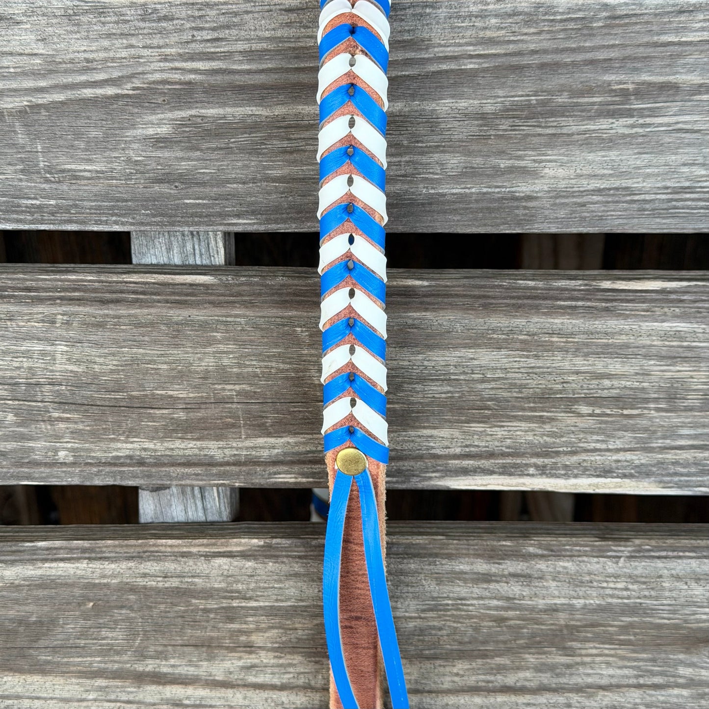 Leather Laced Barrel Reins