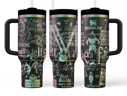 ELF! - Christmas Movie  Engraved Tumbler | Genuine Stanley
