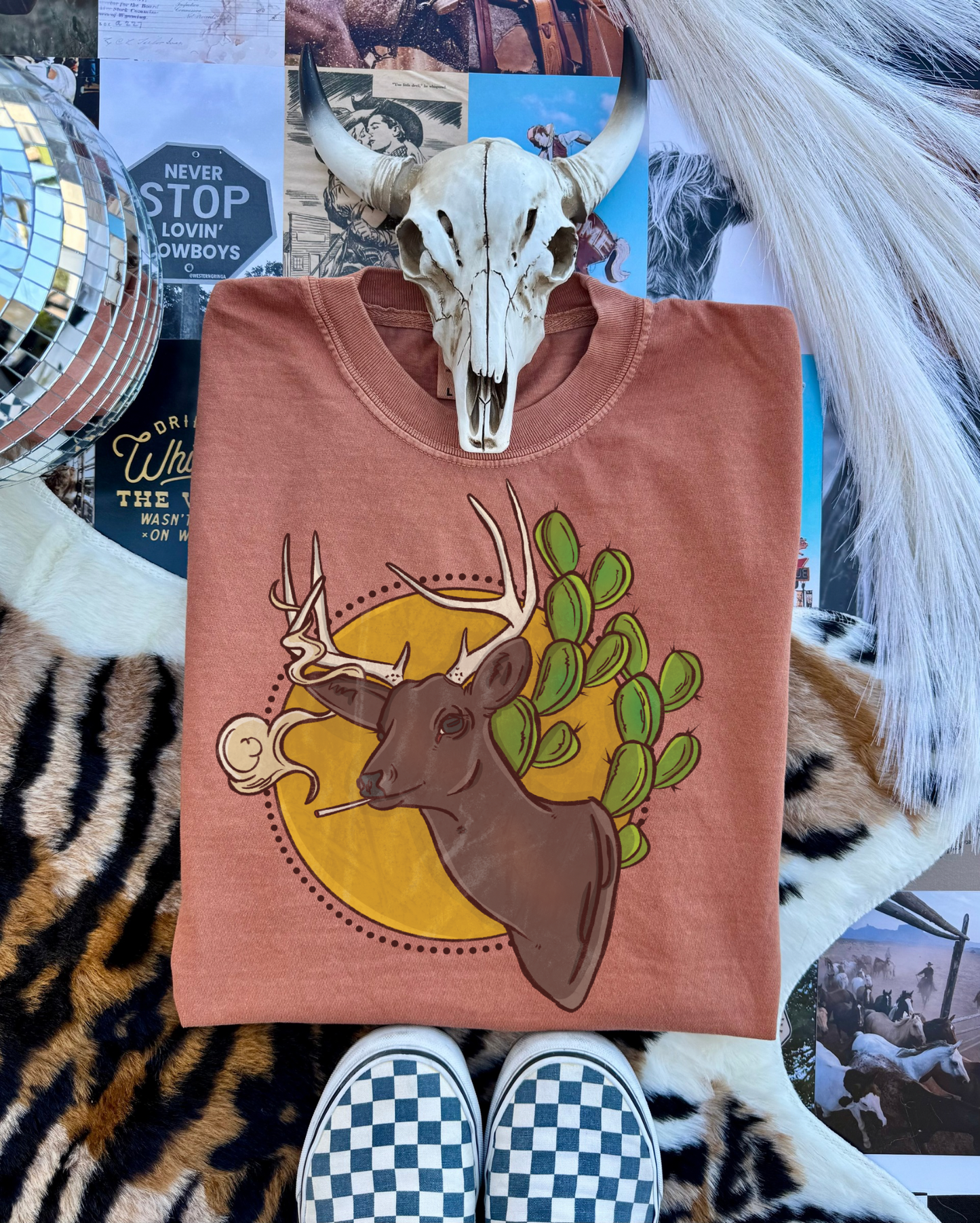 Smokin Deer Tee