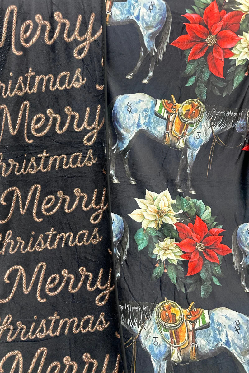 BRANDED BLU CHRISTMAS Blanket