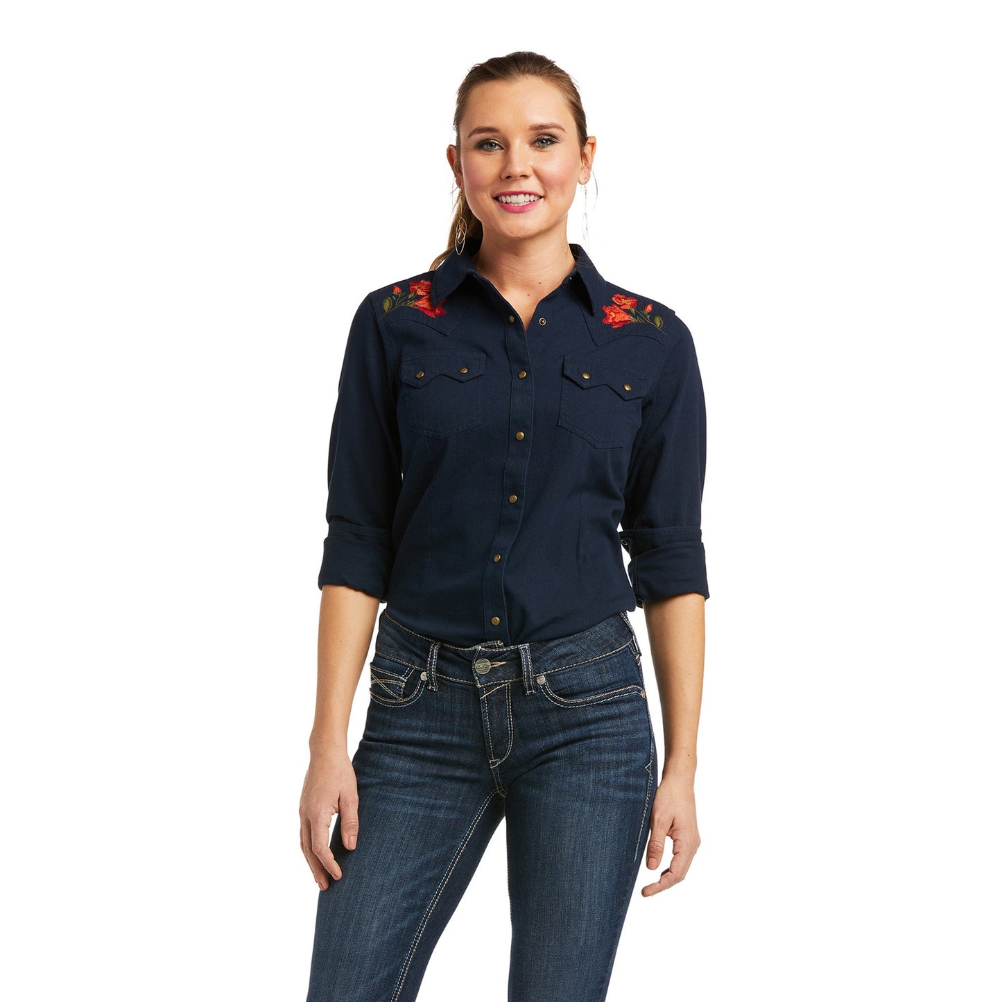 Ariat California Gold Long Sleeve Snaps