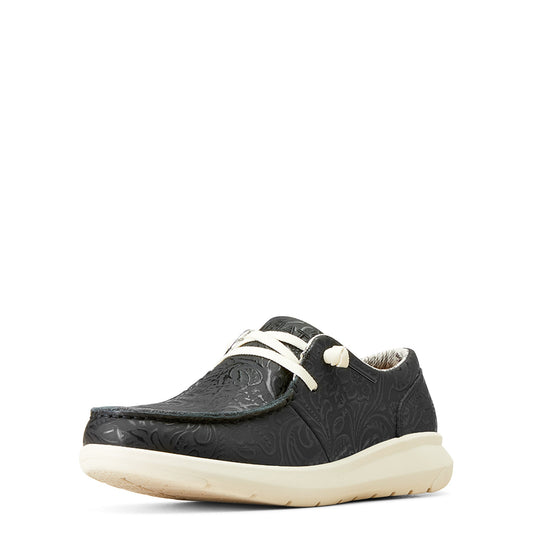 Womens Ariat Hilo- Black floral Emboss