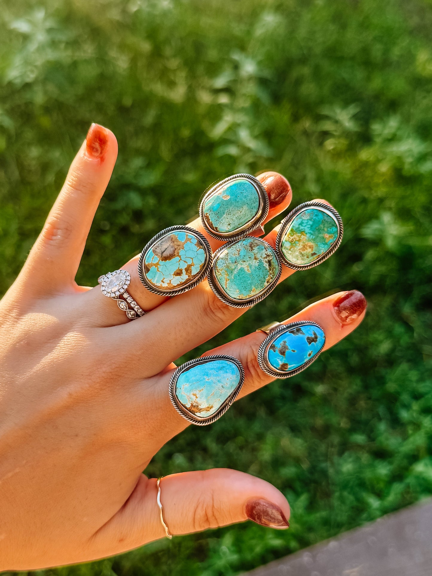 Prairie Hill Adjustable Turquoise Ring