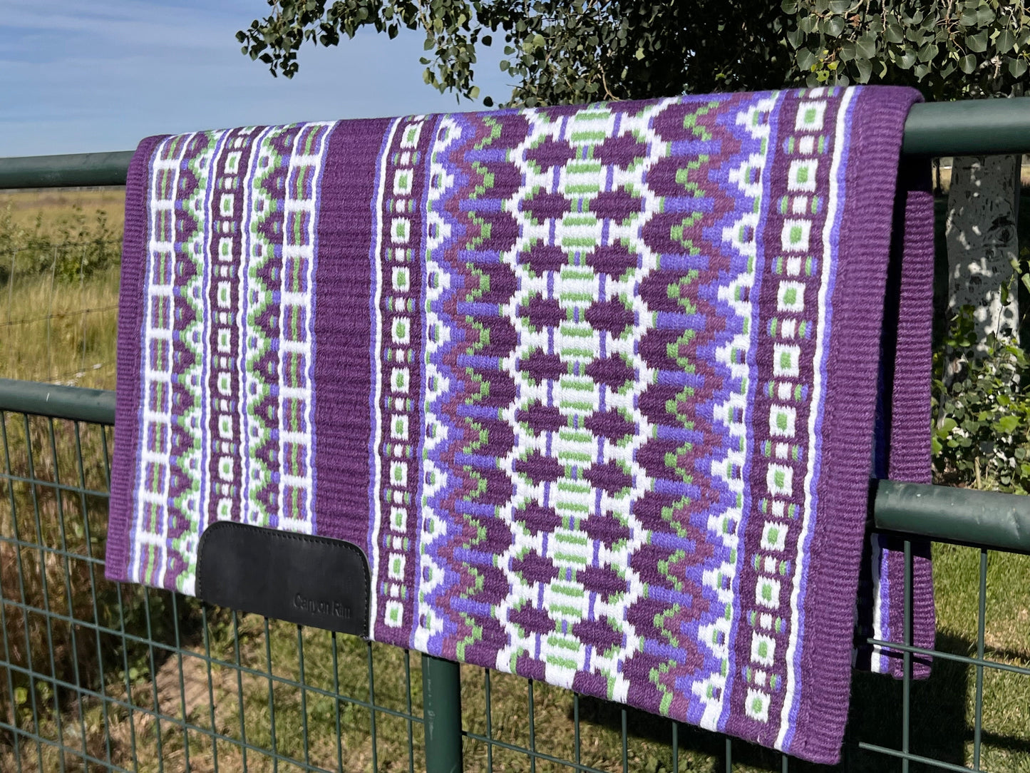 Beautiful oversized saddle pad