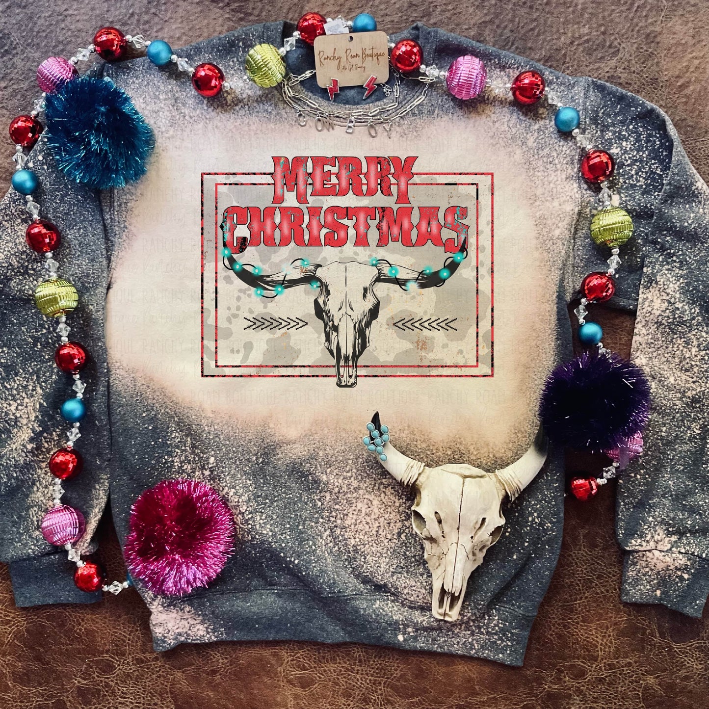 Merry Christmas Steer