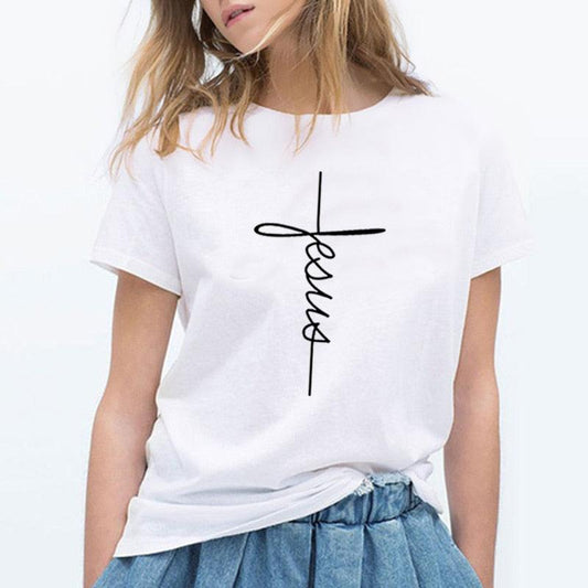 The Cross T-Shirt | Country Girl Faith Shirt for Spring & Summer