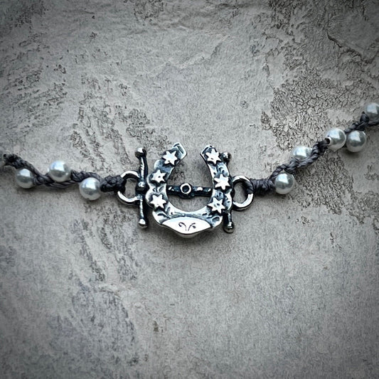 Lucky Stars Horseshoe Necklace