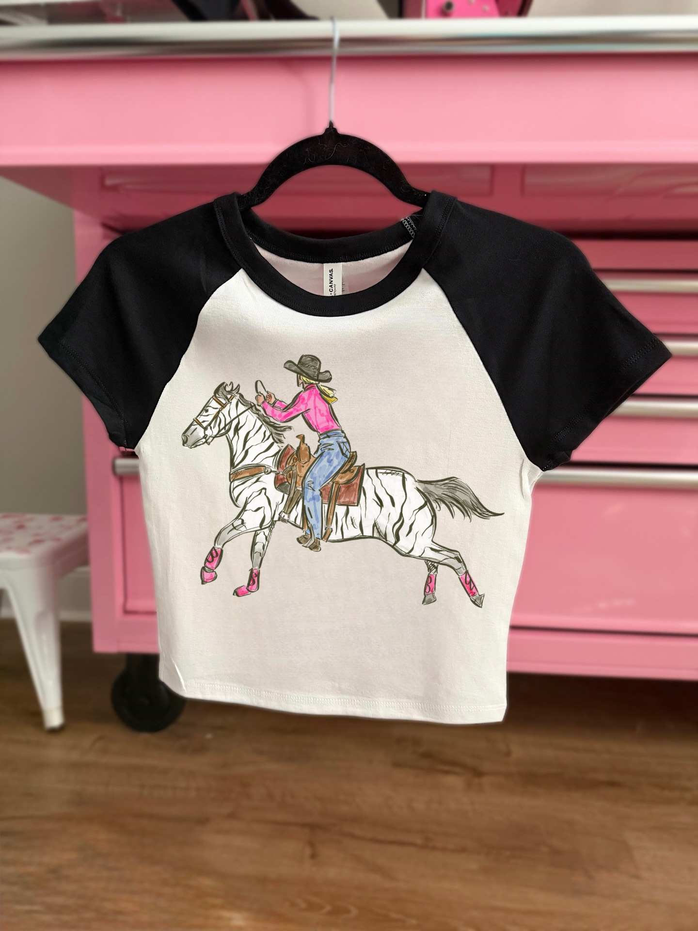 Cowgirl Chaos Baby Tee