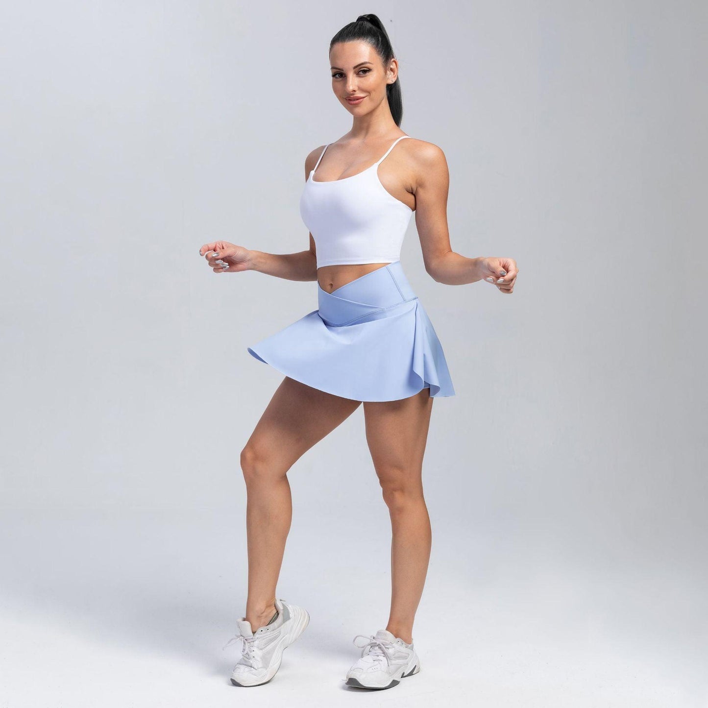 Cowgirl Fit High-Waisted Yoga Skirt Shorts | Sporty, Stylish & Comfortable Activewear