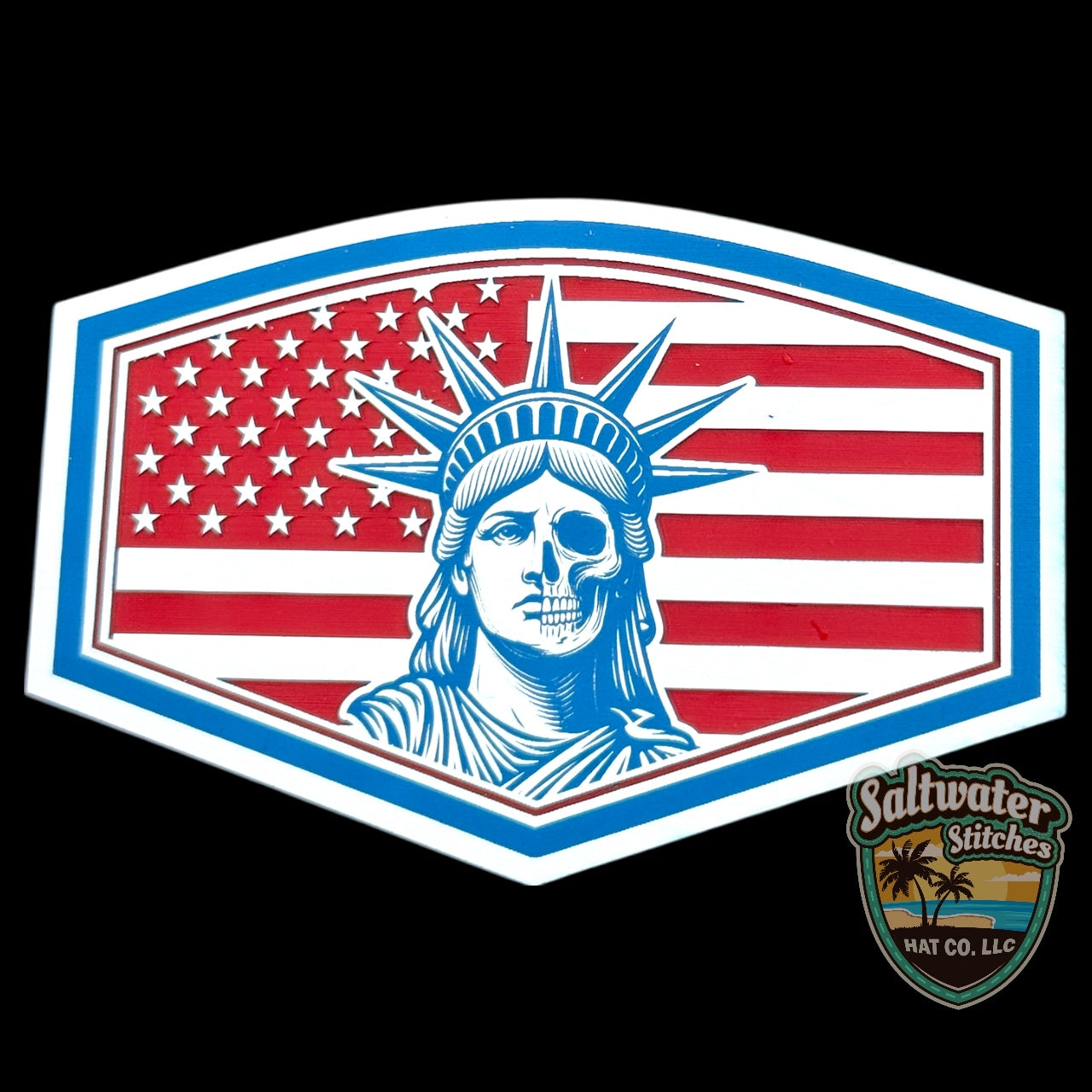 Liberty or Death RWB tri layer