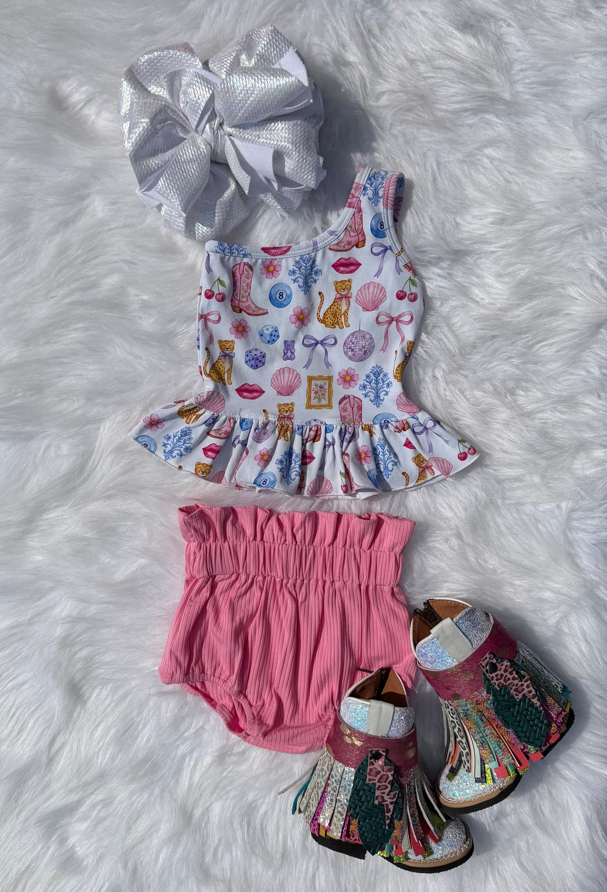Cosmic Cowgirl One Shoulder Top  (FINAL SALE)
