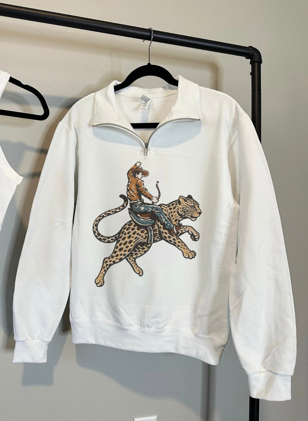Cowboy Jaguar Quarter Zip
