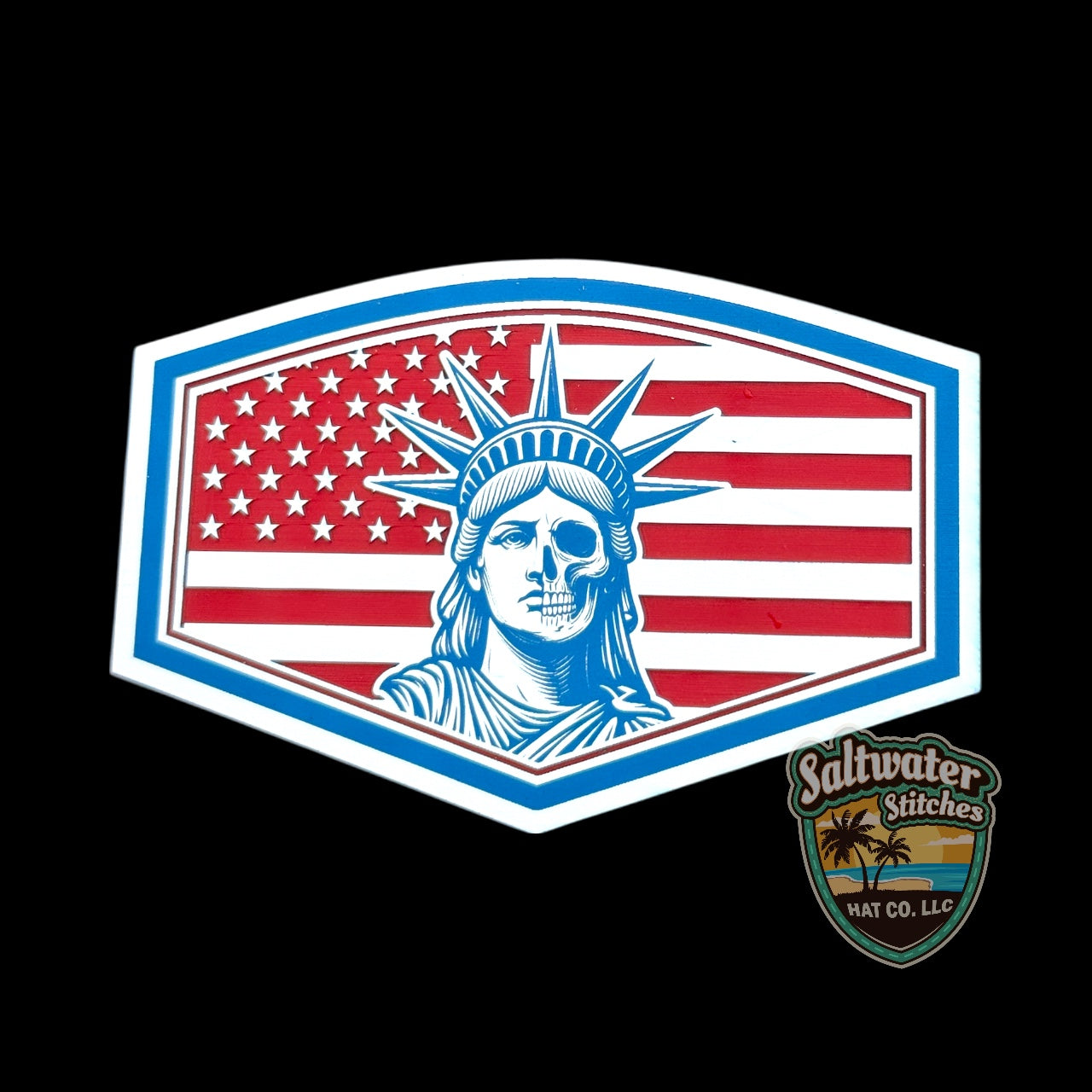 Liberty or Death RWB tri layer