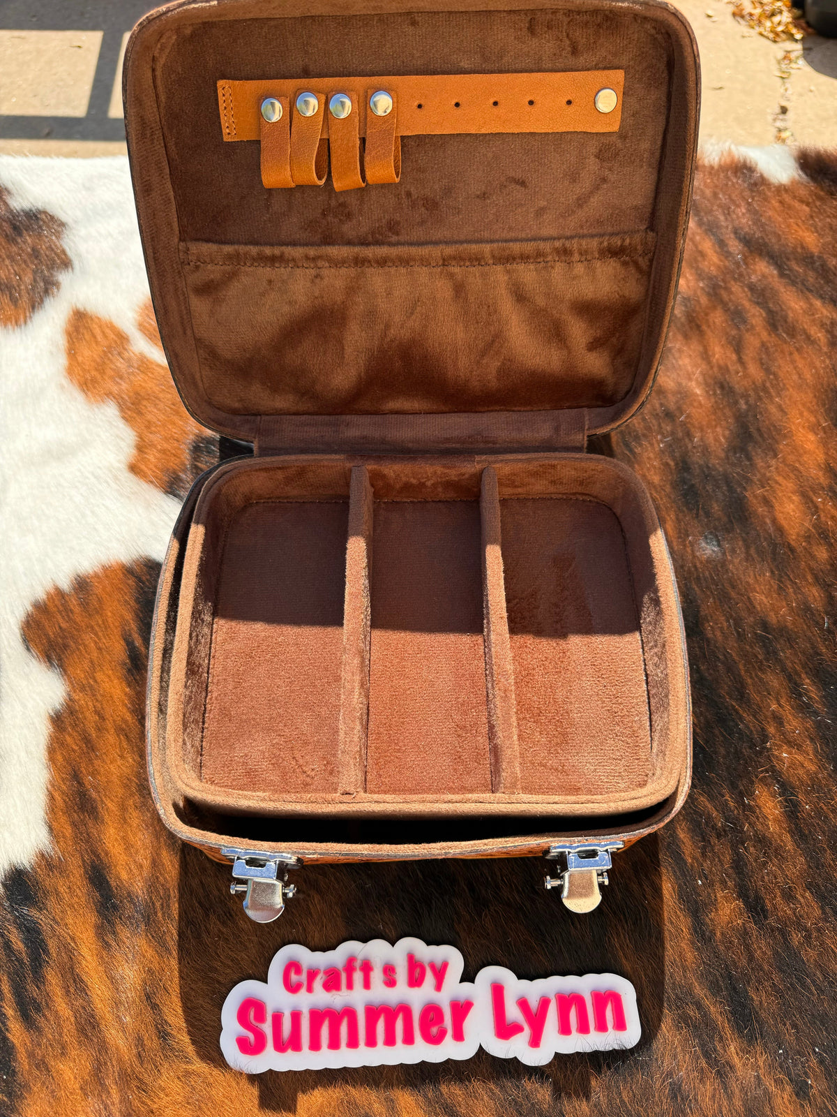 Xl tooled Jewelry case