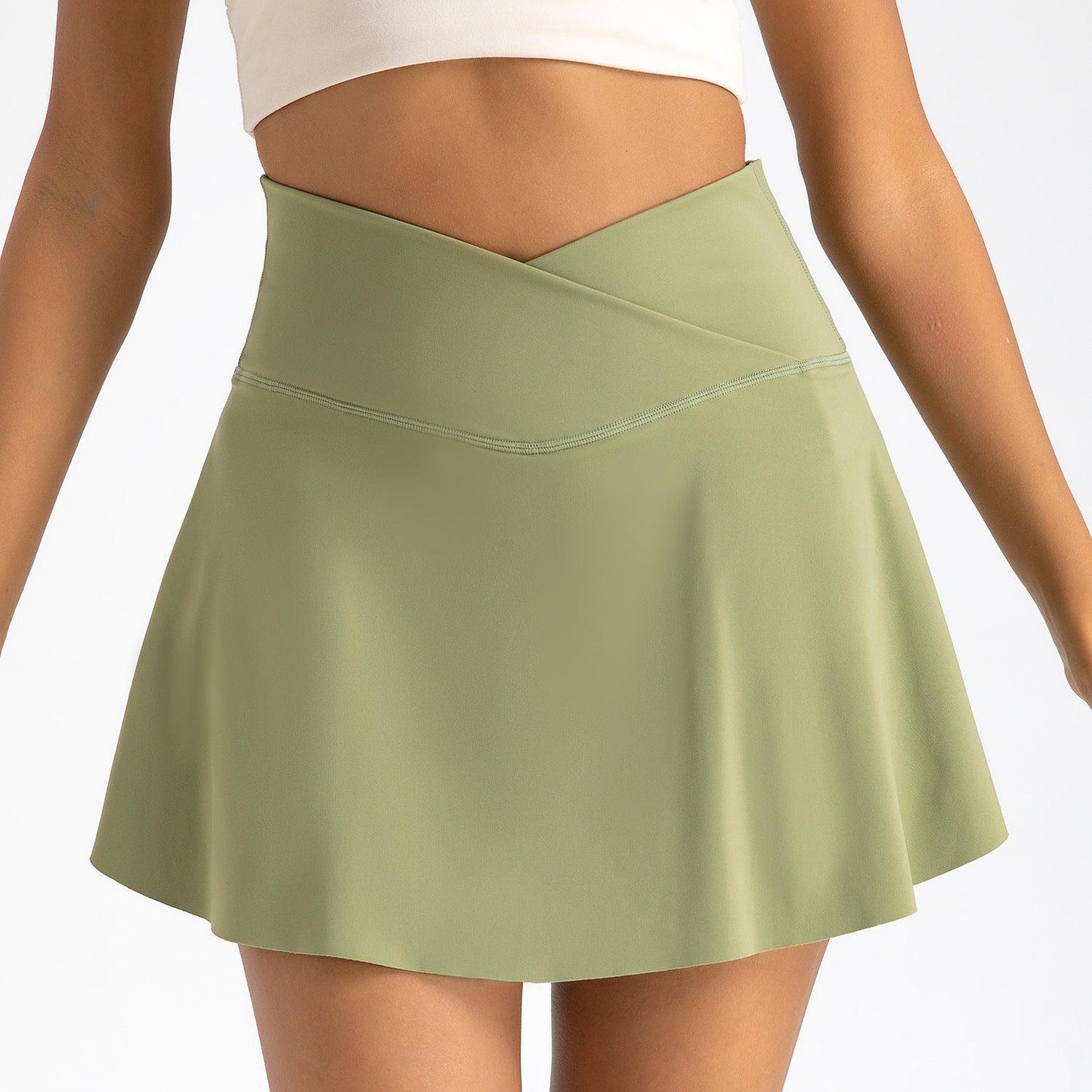 Cowgirl Fit High-Waisted Yoga Skirt Shorts | Sporty, Stylish & Comfortable Activewear