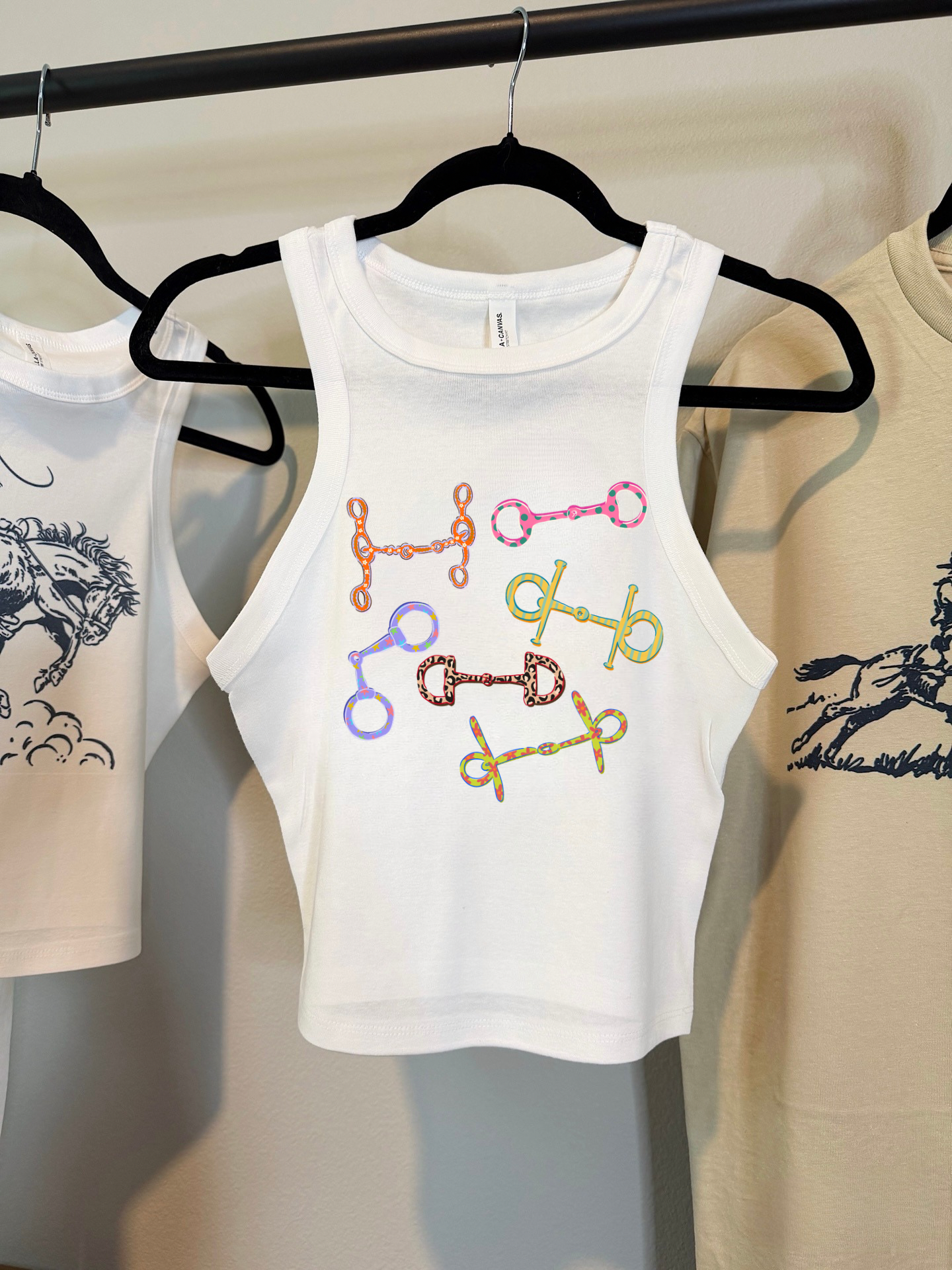 Funky Bits Cropped Tank