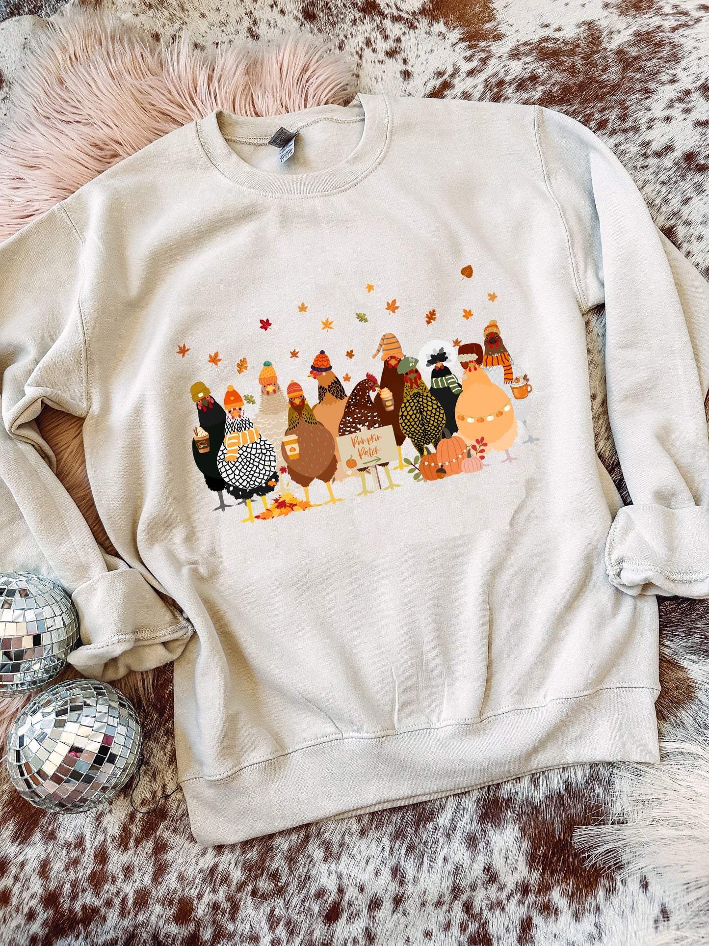 Fall Chickens - Graphic Top