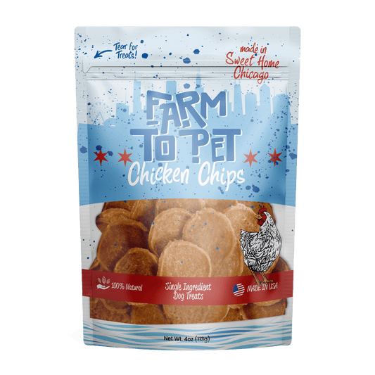 Chicago Chicken Chips for Dogs | Dog Treats To Celebrate Our Hometown