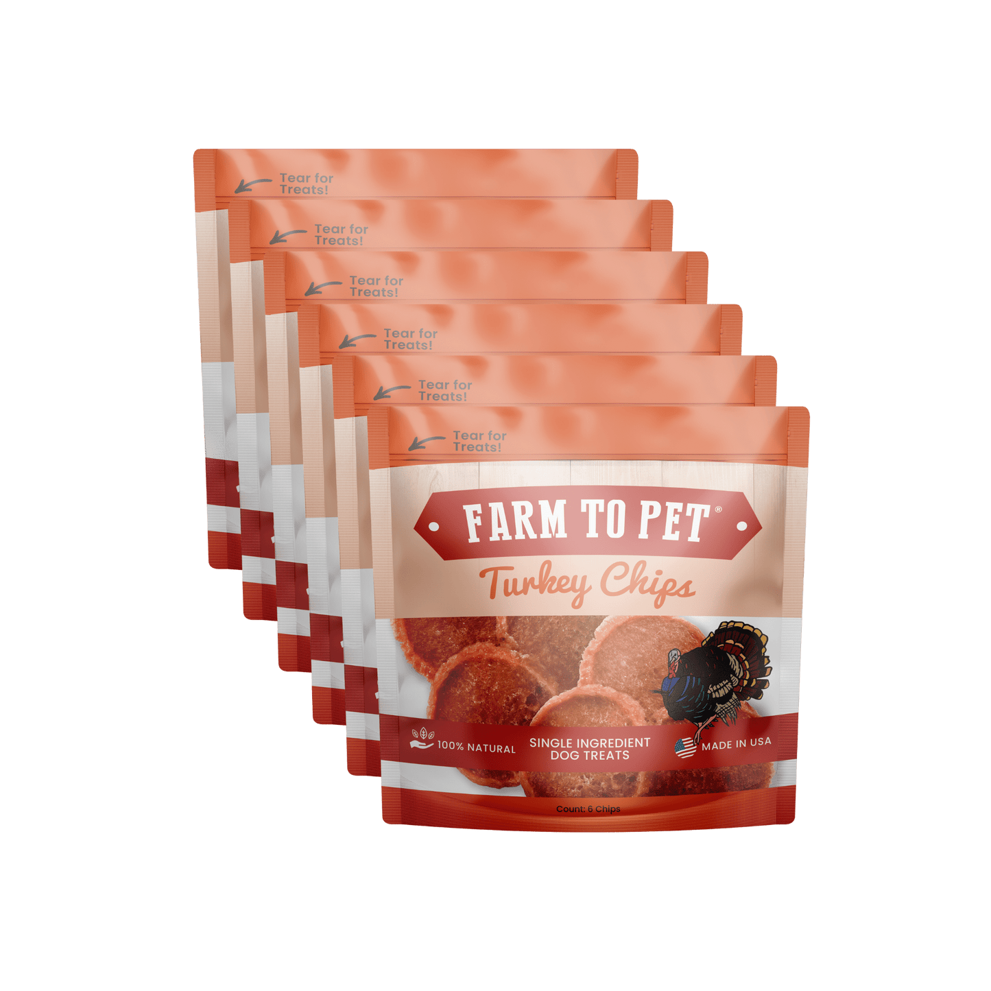 Turkey Chips Snack Pack Bundles | Low Allergen Treats for Training