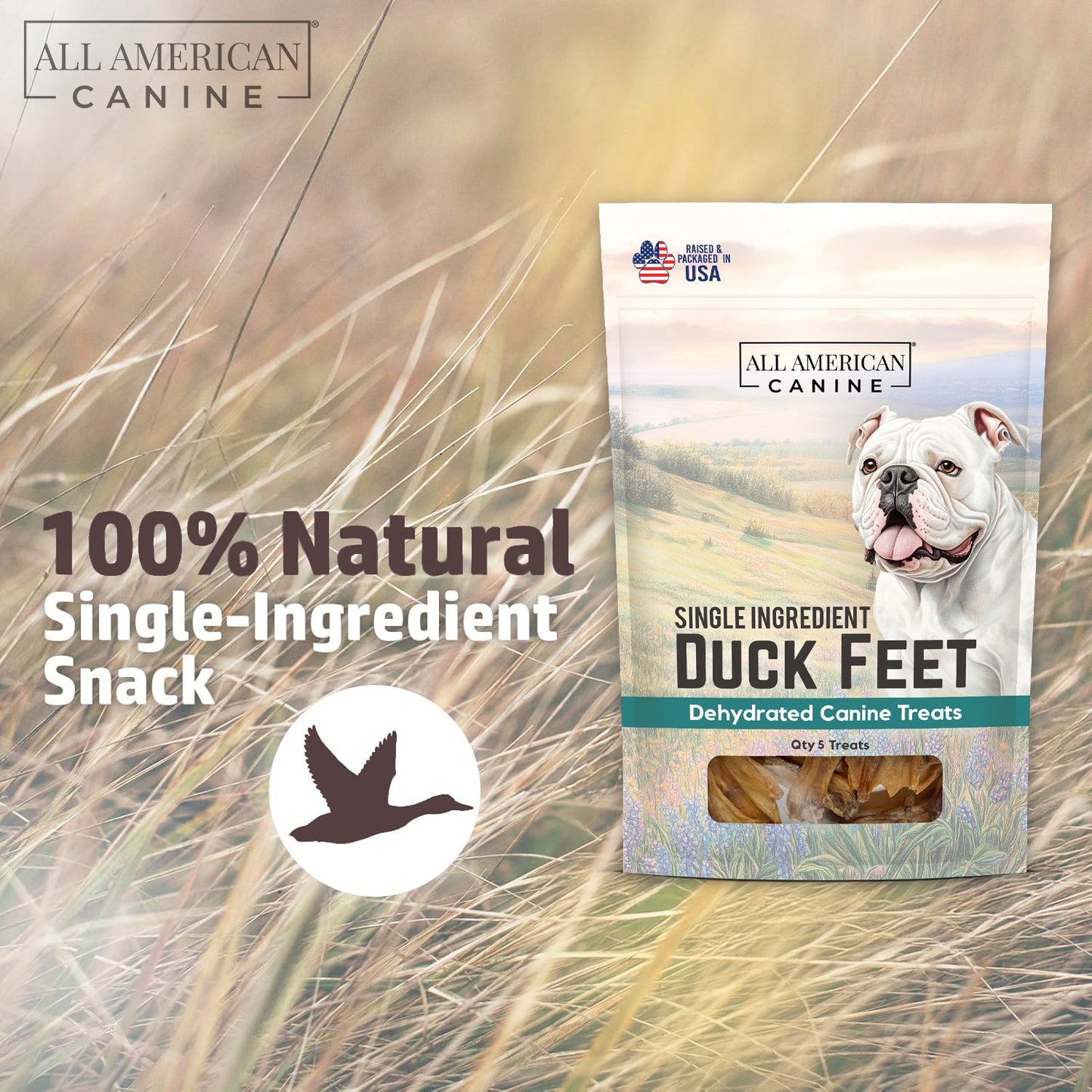 Dehydrated Duck Feet