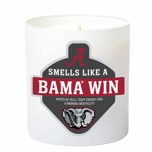 Smells Like a Bama Win Candle - The University of Alabama Crimson Tide Gift