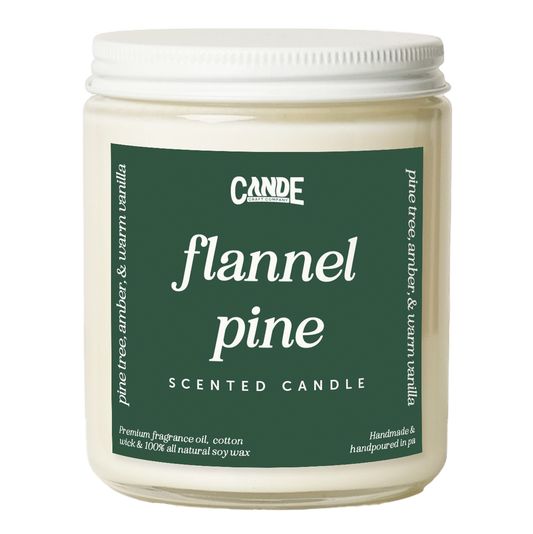 Flannel Pine Scented Candle