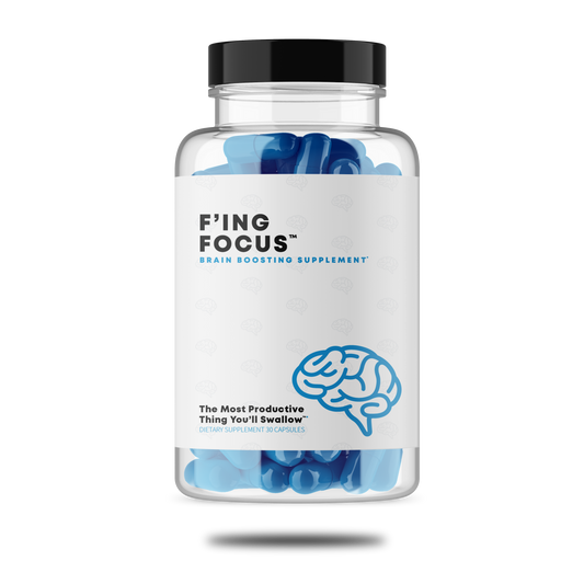 Focus - Best Supplement for Mental Clarity, Focusing & Productivity