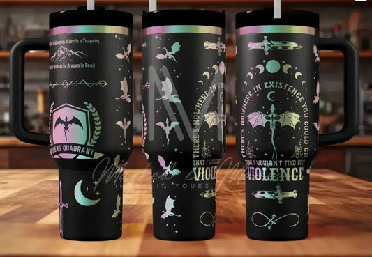 Fourth Wing (4th Wing) Engraved Tumbler  V2 | 30oz