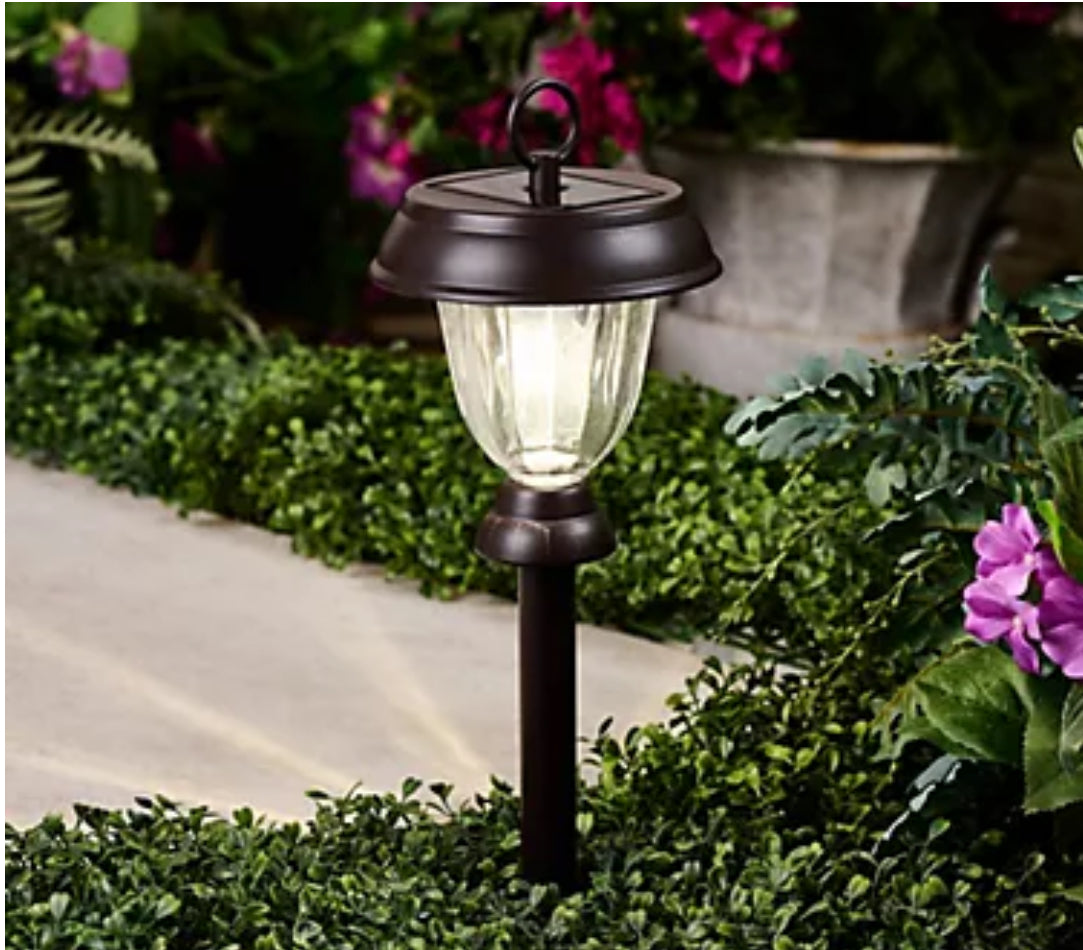 Energizer 8 Pack 3-in-1 Solar Pathway Lights with 360-degree 15 Lumen