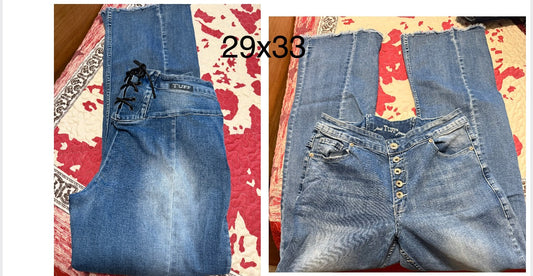 Tie It Up Cowgirl Tuff Jeans 29/33