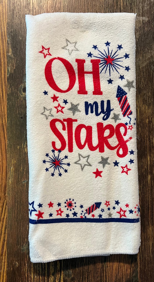 Oh My Stars Kitchen Towel