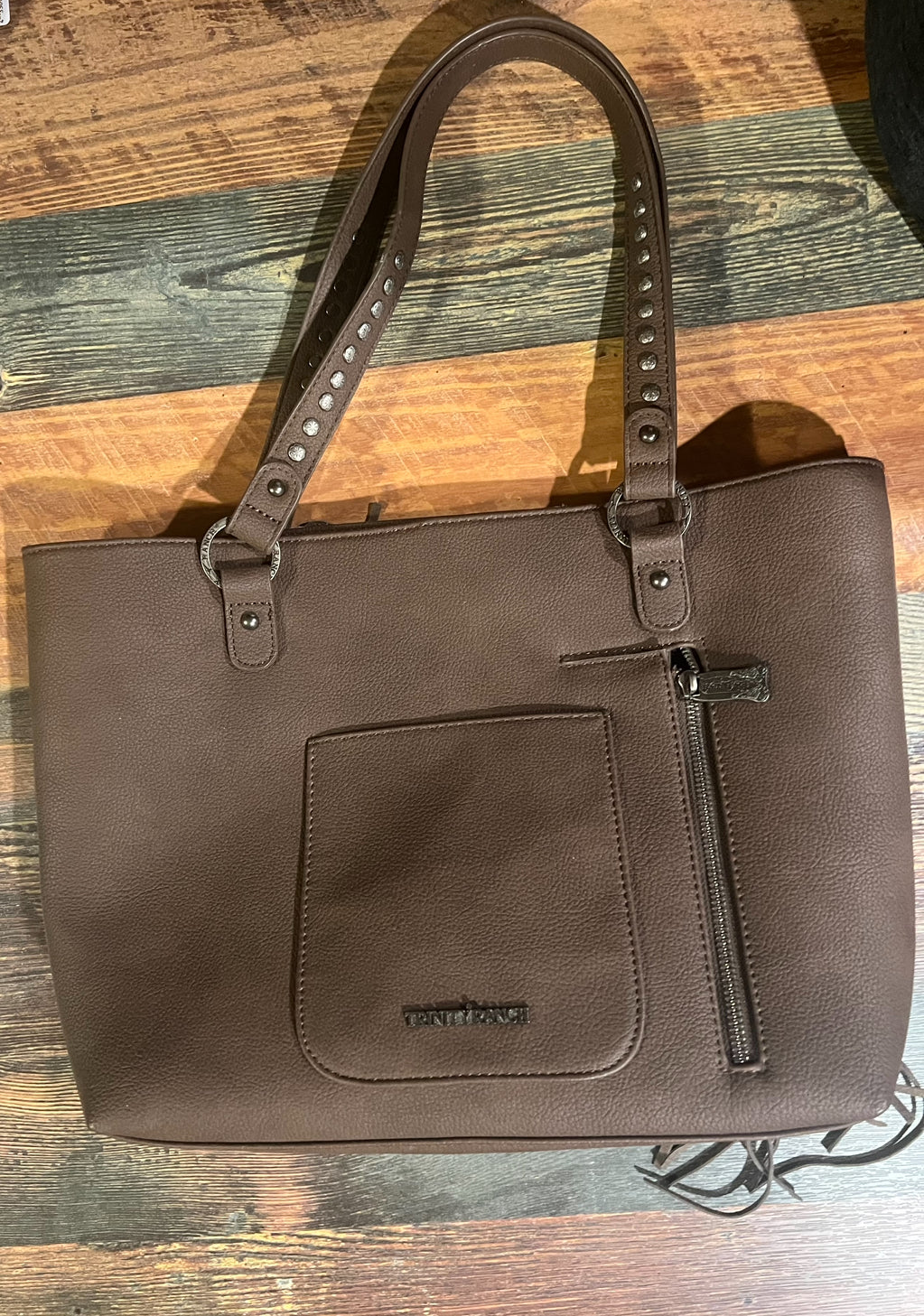 Fringe Cowhide Conceal Carry Purse