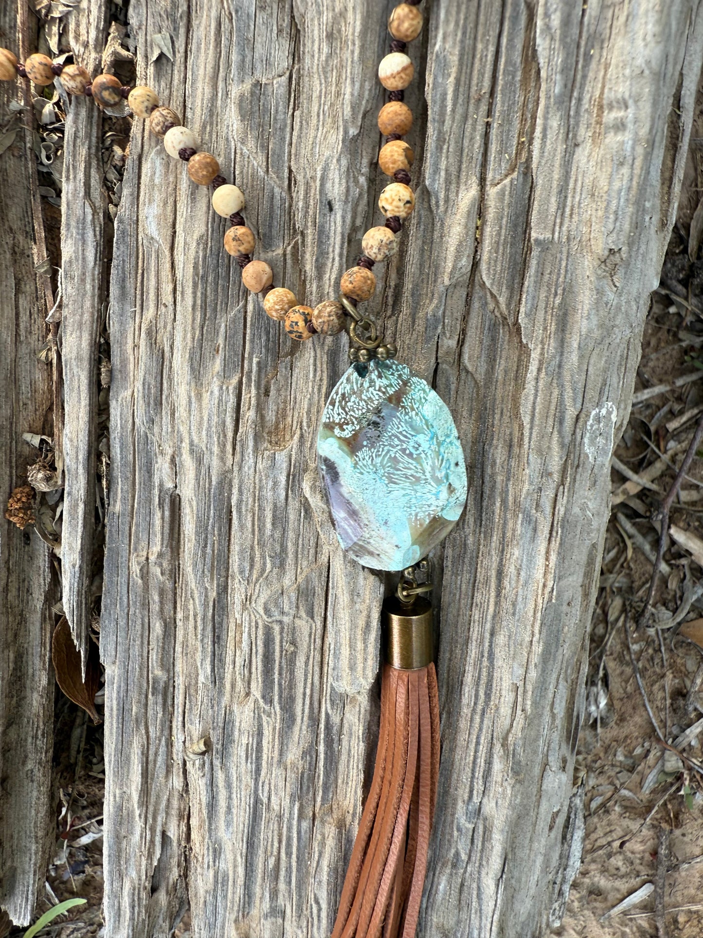Ocean agate Necklace