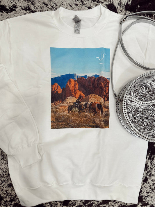 The Loner Cowboy Pullover