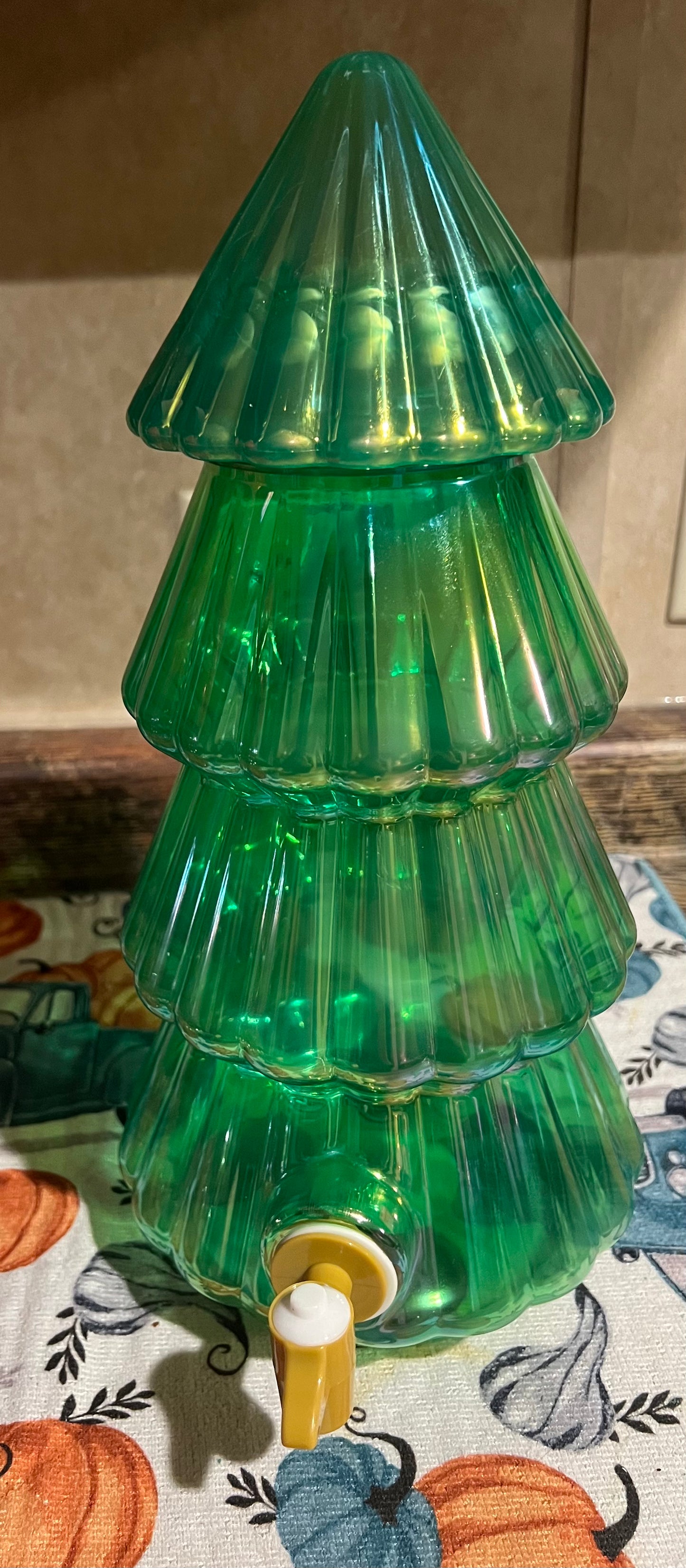 Christmas Tree 3.2 Liter Drink Dispenser