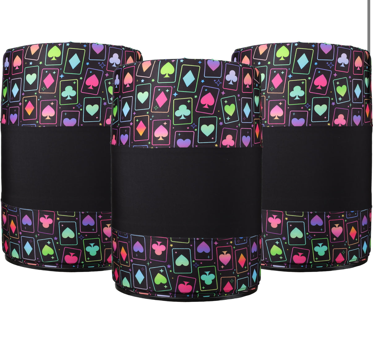 Showman Lycra Barrel Covers - Set of 3   Product ID: 179085X * Wild Card