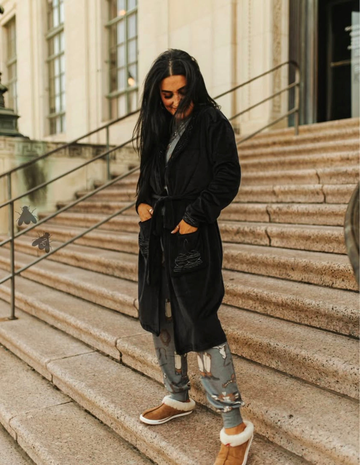 Boot-stitch robe RTS