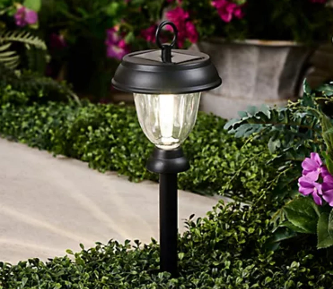 Energizer 8 Pack 3-in-1 Solar Pathway Lights with 360-degree 15 Lumen