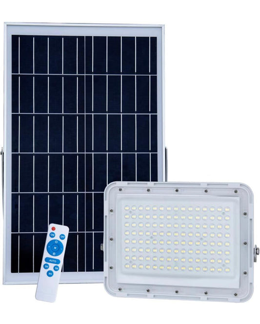 2300W LED Solar Flood Lights,24000LM Street Flood Light Waterproof with Remote Control