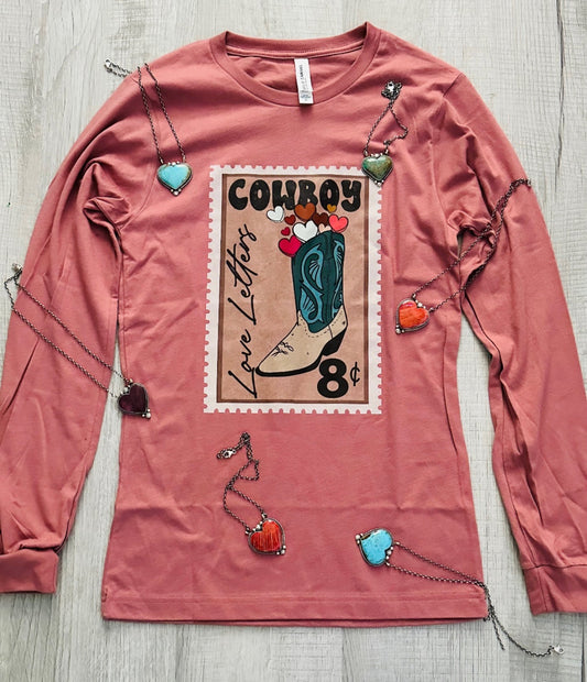 Cowboy Love Letters Long Sleeve