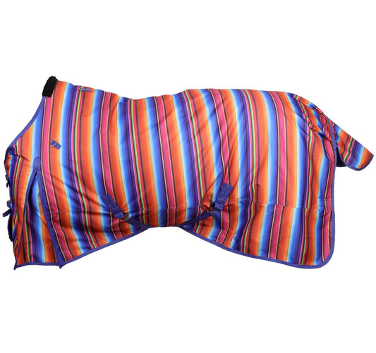 RTS 76” 1200D Waterproof and Breathable Turnout Blanket - Neon Serape Product ID: S-321