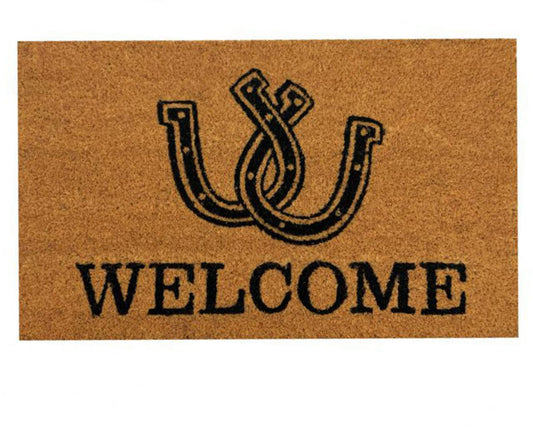 Welcome Rug - Horseshoe