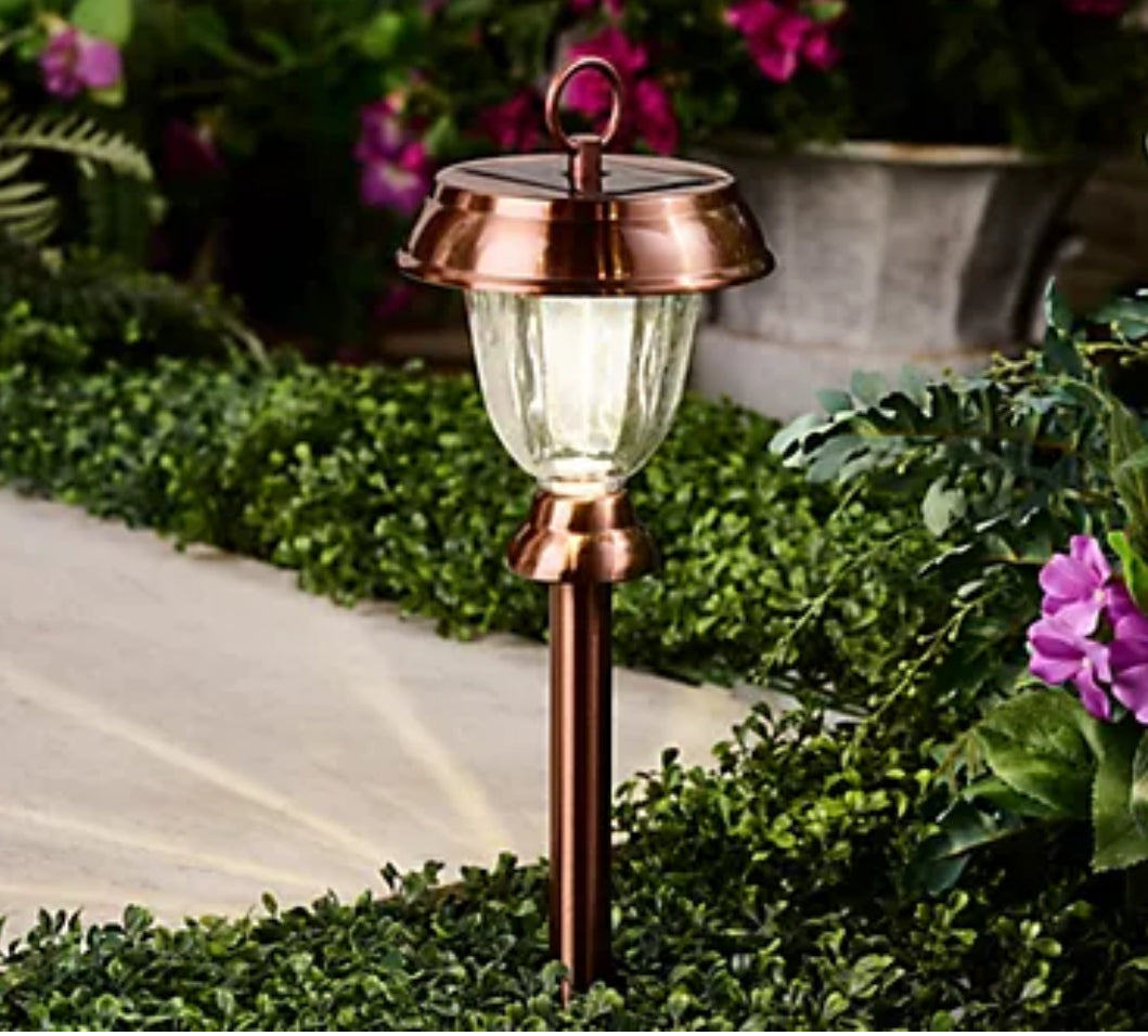 Energizer 8 Pack 3-in-1 Solar Pathway Lights with 360-degree 15 Lumen