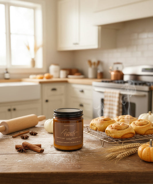 Pumpkin Twist 9oz Candle