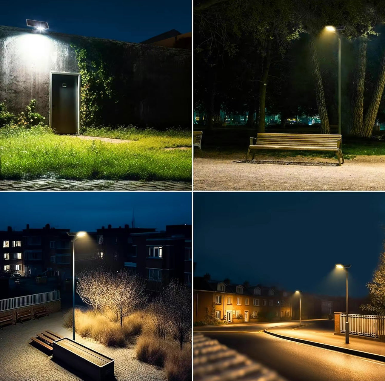 3800W Tri-Color Solar Street Lights Outdoor - Multi-Color
Adjustable Lighting - 7000K LED Street Light with Remote Control - Ideal for Parking Lot, Yard, Plaza - solar parking lot lights