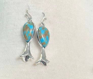 Turquoise Country Earrings