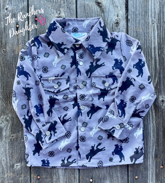 Shea Baby Roughstock Pearl Snap Shirt