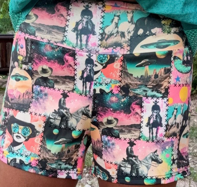 Cosmic Cowgirl Koozie