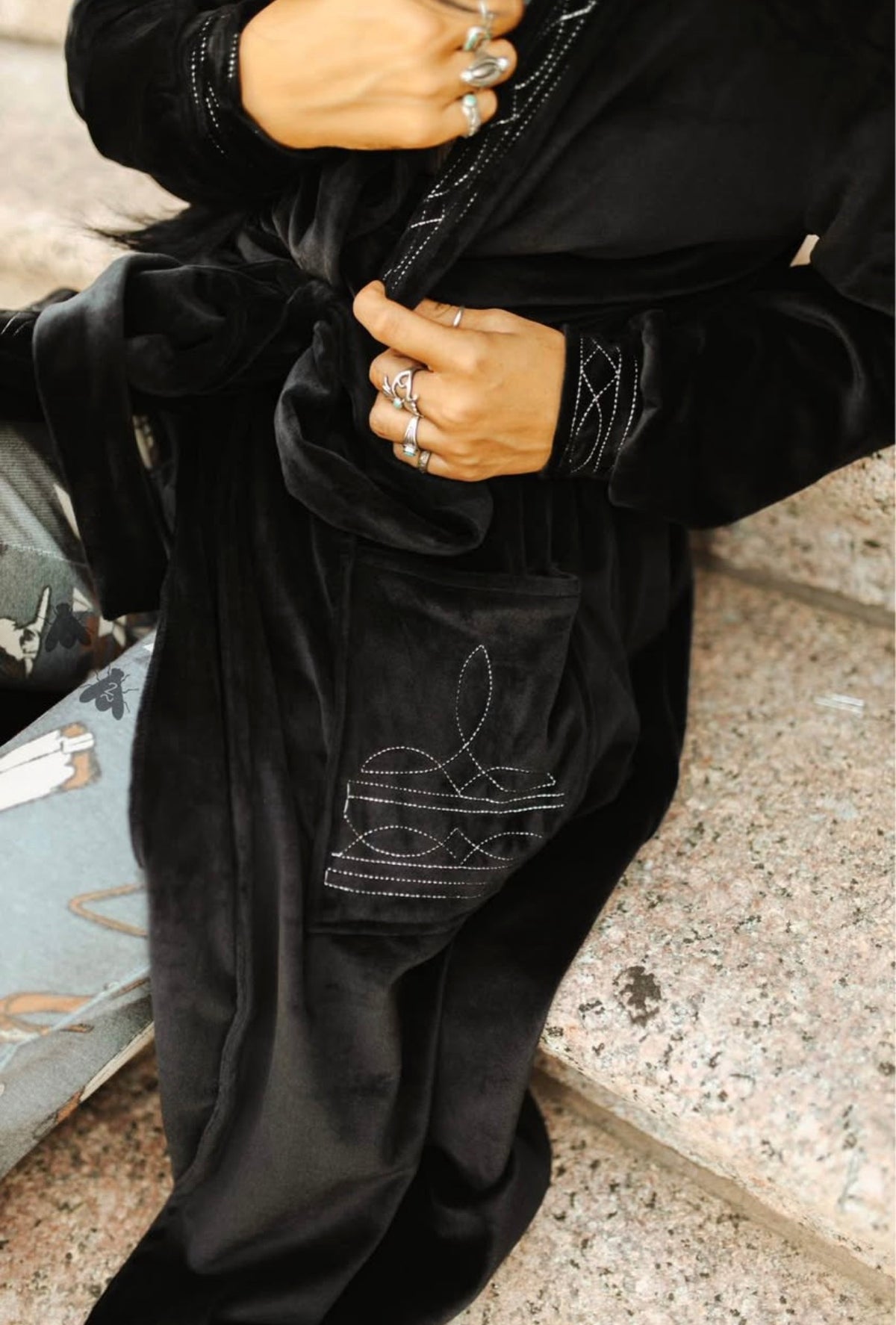 Boot-stitch robe RTS