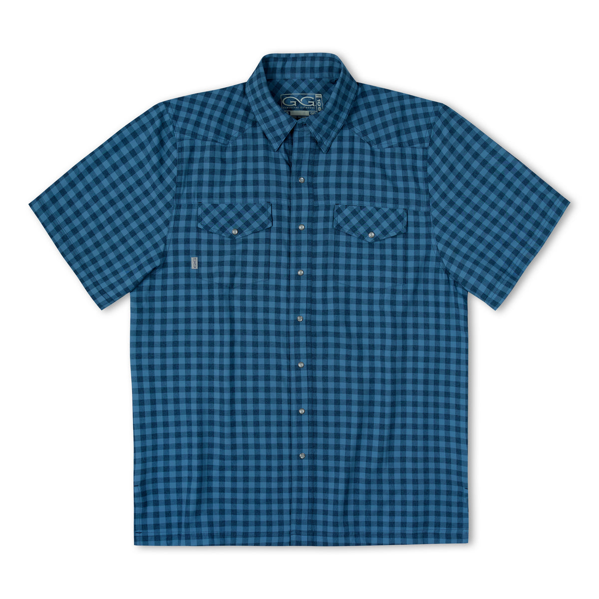 Slate Pearl Snap Shirt
